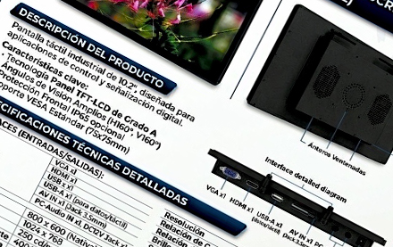 Pantalla Industrial 10.2